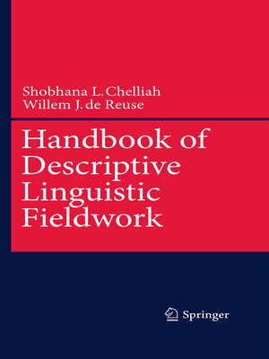 cover image of Handbook of Descriptive Linguistic Fieldwork